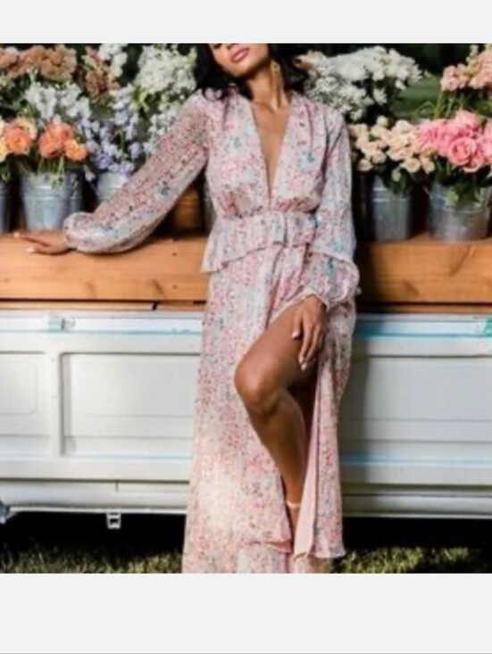 Buddy Love Dresses & Skirts - NWT BUDDY LOVES EDEN FLORAL METALLIC DRESS